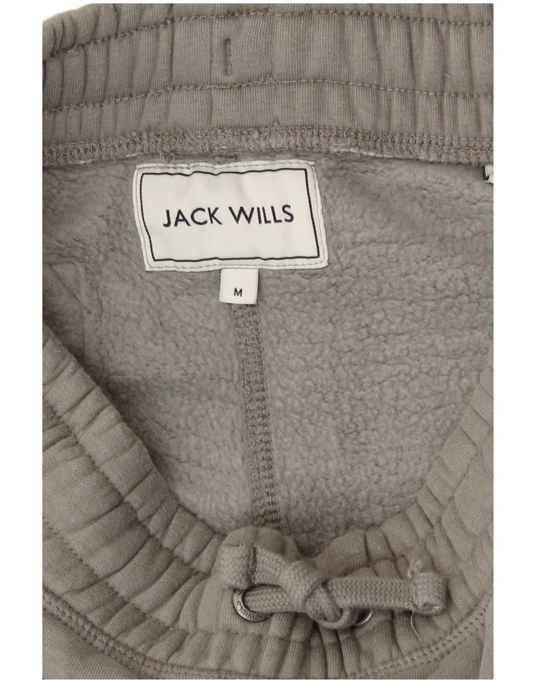 Jack Wills Herren-Sportshorts aus mittelgrauer Baumwolle