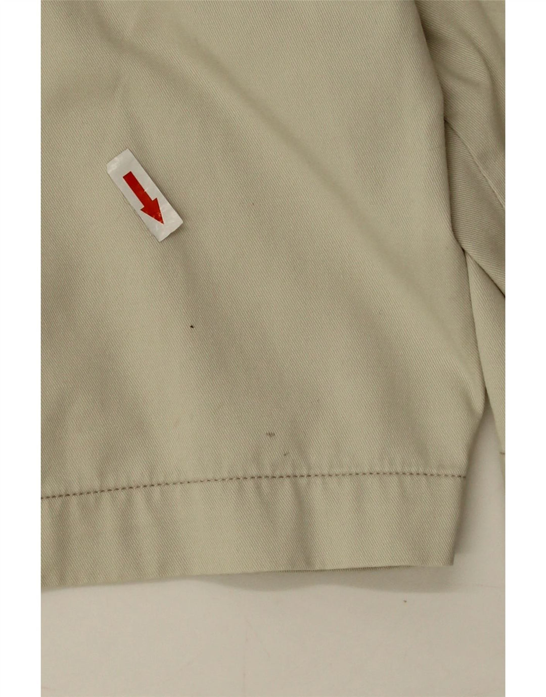 Marks & Spencer Herren Pegged Chino Shorts W38 XL Beige Baumwolle
