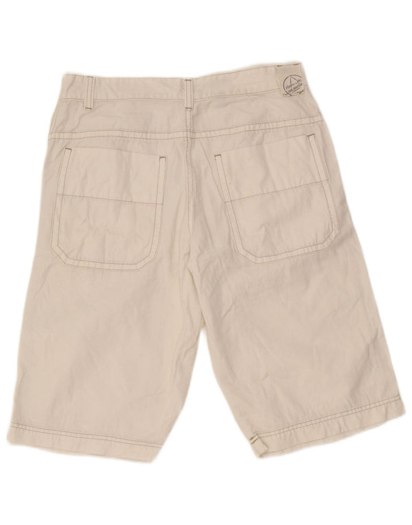 Murphy & Nye Herren Cargoshorts W32 Mittelweiße Baumwolle