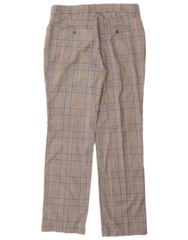 Lee Damen-Freizeithose mit mittelhohem Bund, US 12, Größe L, W32, L32, Grau, Polyester