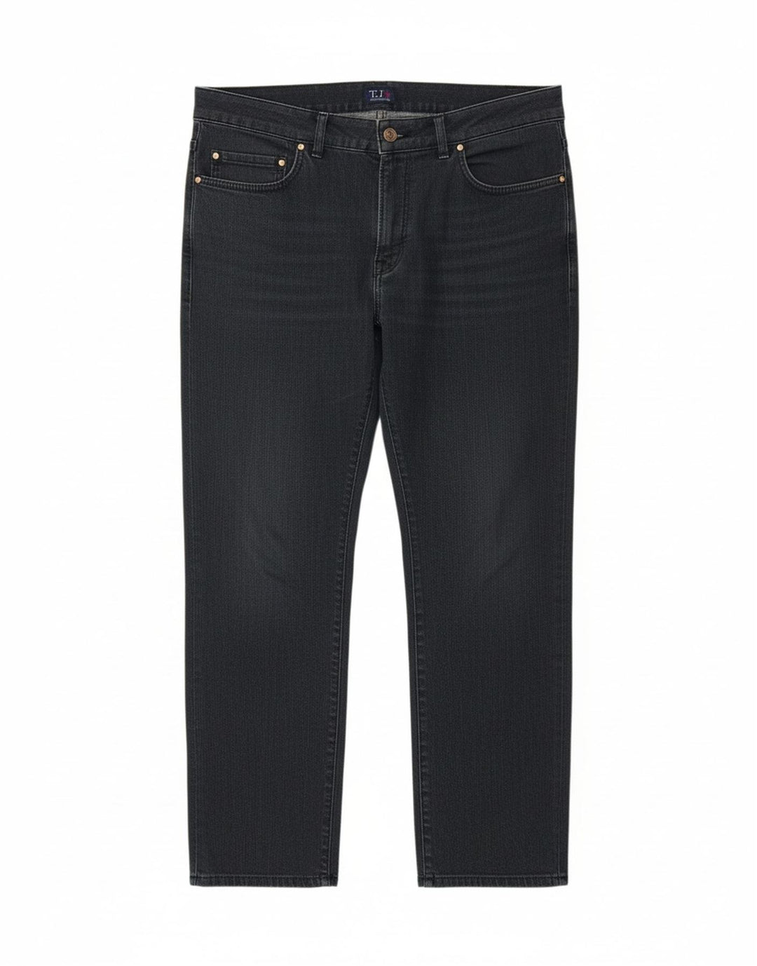 TRUSSARDI Womens Straight Jeans W33 L27 Navy Blue Cotton