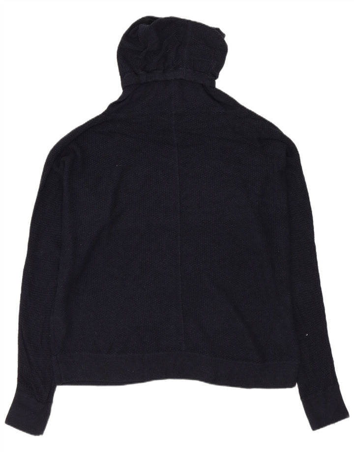 LOUNGE Damen-Pullover mit Rollkragen, übergroß, Gr. 10, Marineblau