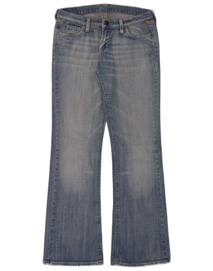 Meltin' Pot Damen Nicole Bootcut Jeans W29 L34 Blaue Baumwolle