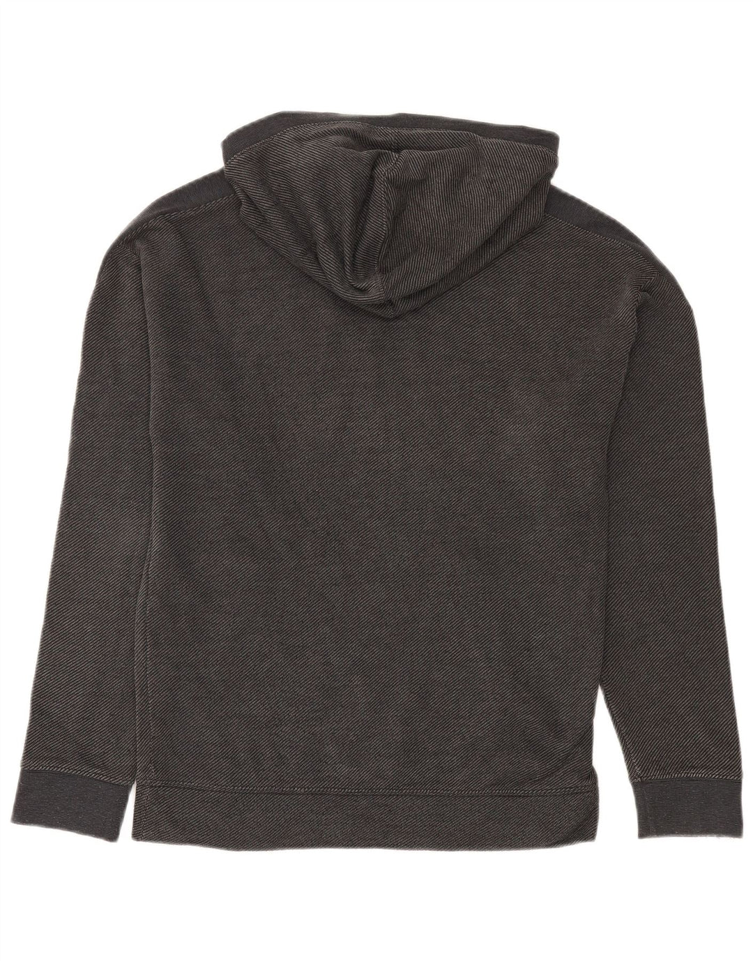 REEBOK Mens Hoodie Jumper XS Grey Cotton