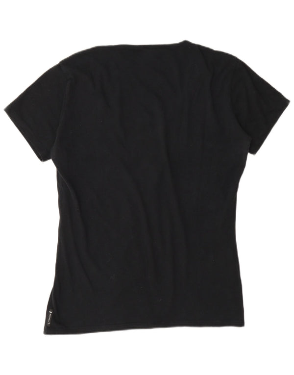 Armani Jeans Damen T-Shirt Top EU 46 XL Schwarz