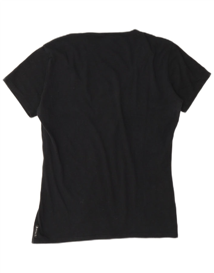 Armani Jeans Damen T-Shirt Top EU 46 XL Schwarz