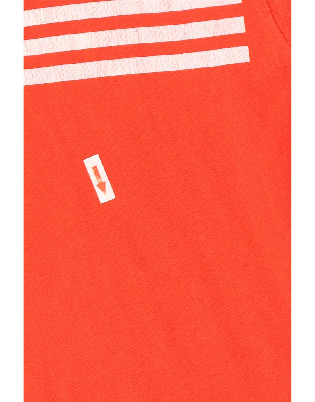 Adidas Herren Grafik-T-Shirt aus mittelroter Baumwolle