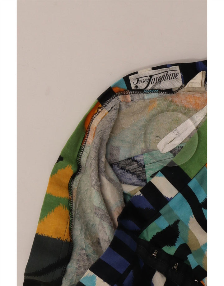 Josephine Damen A-Linienrock IT 42 Large W32 Mehrfarbig Geometrisch