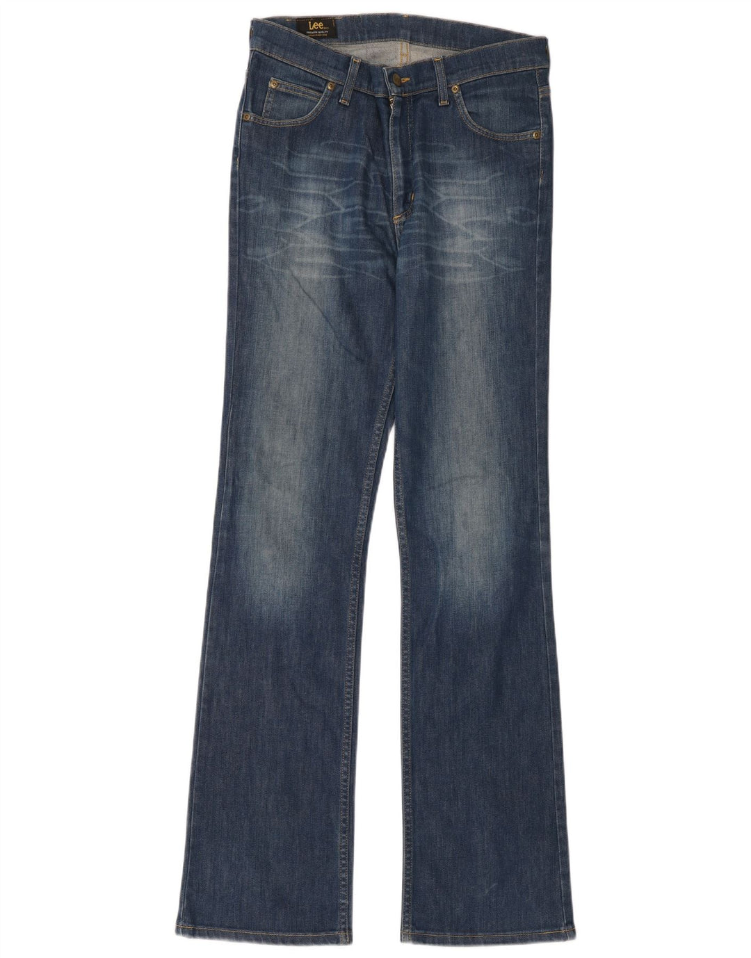 Lee Herren REED Bootcut Jeans W32 L34 Blaue Baumwolle