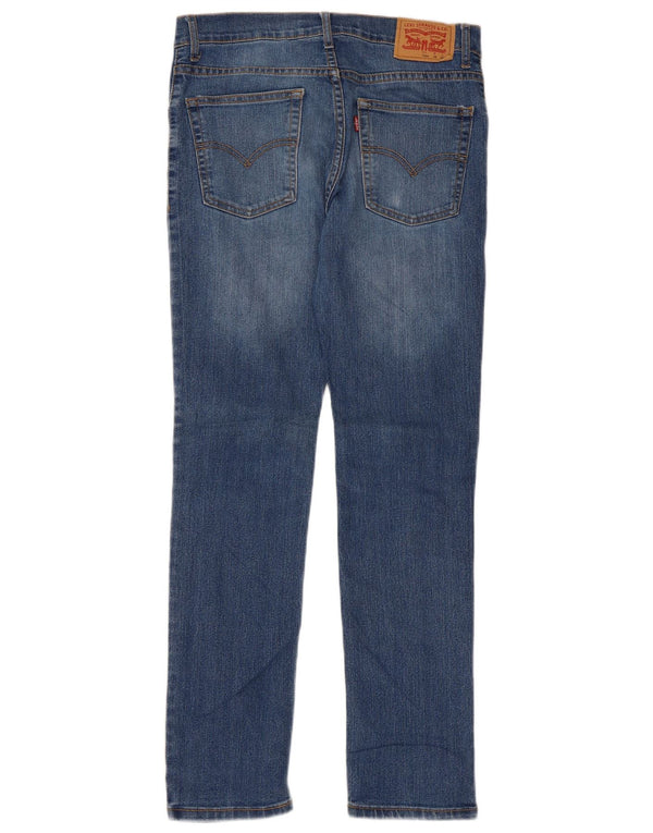 Levi's Jungen 510 Distressed Skinny Jeans 15–16 Jahre W28 L28 Blaue Baumwolle