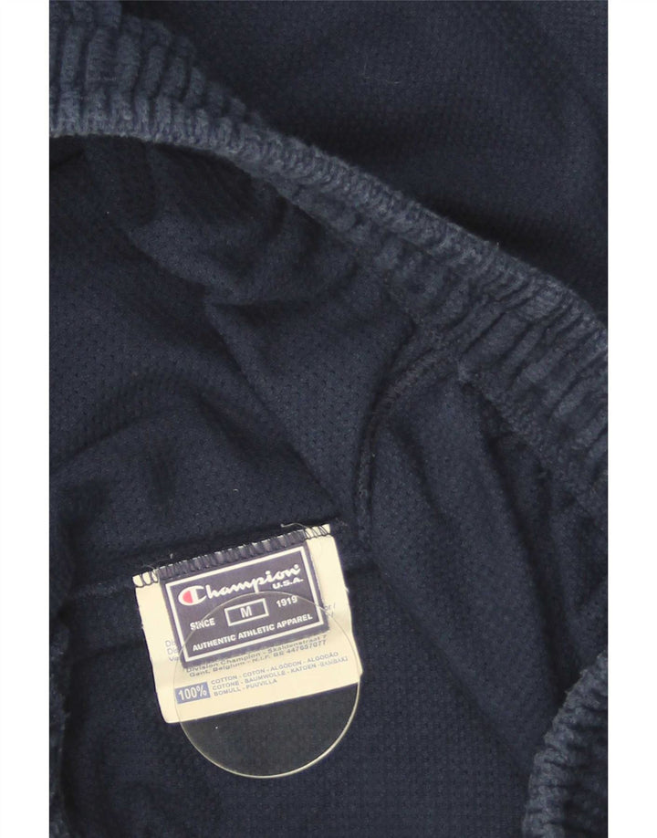 Champion Herren-Sportshorts mit Grafik, mittelblaue Marineblau-Baumwolle