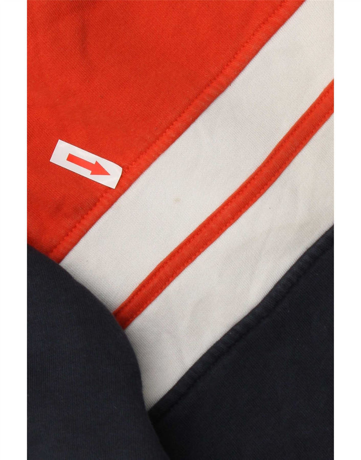 Ellesse Herren-Trainingsanzug-Oberteil, Jacke, XL, marineblau, Colourblock-Baumwolle