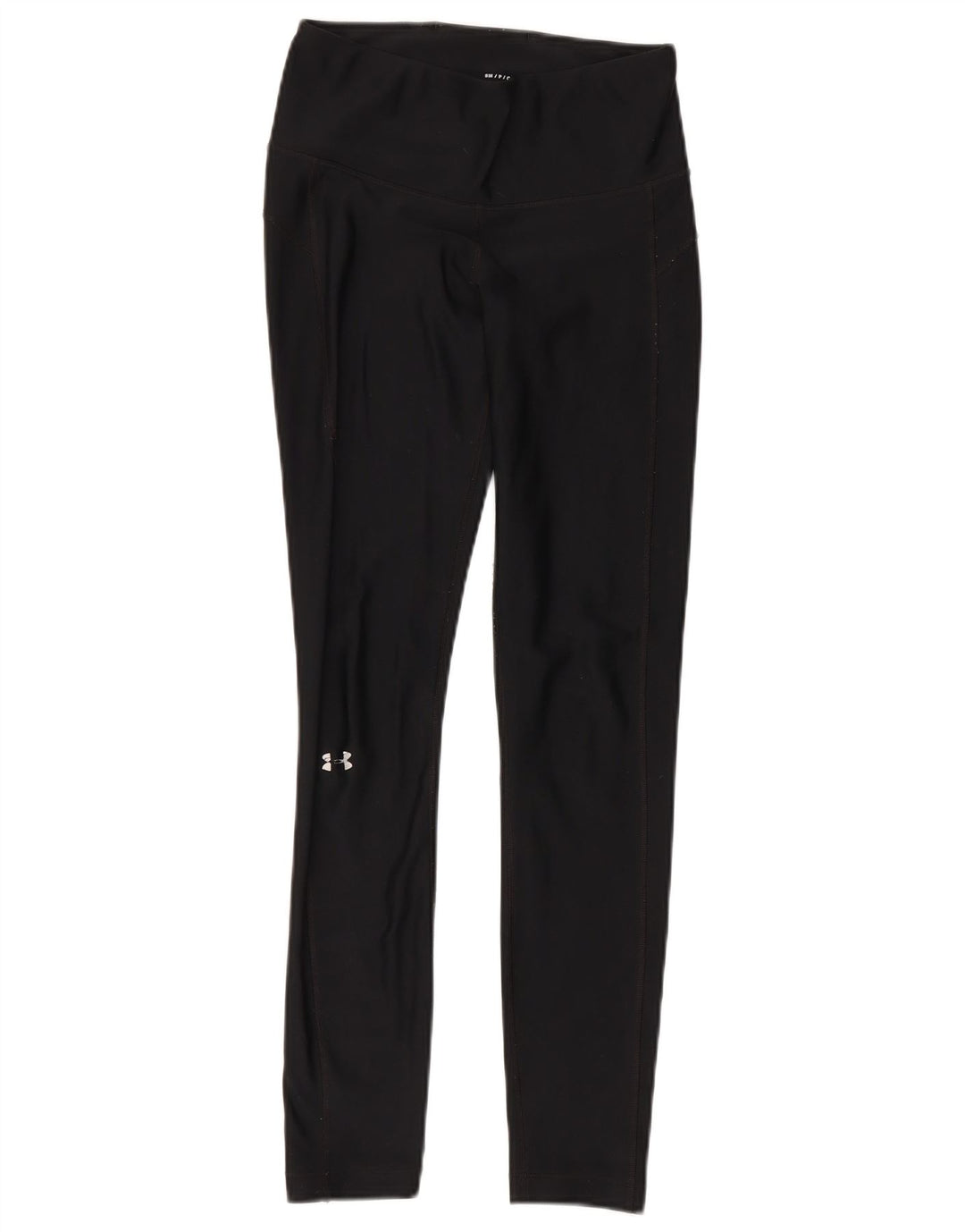 UNDER ARMOUR Damen Heat Gear Leggings UK 10 Small Schwarz