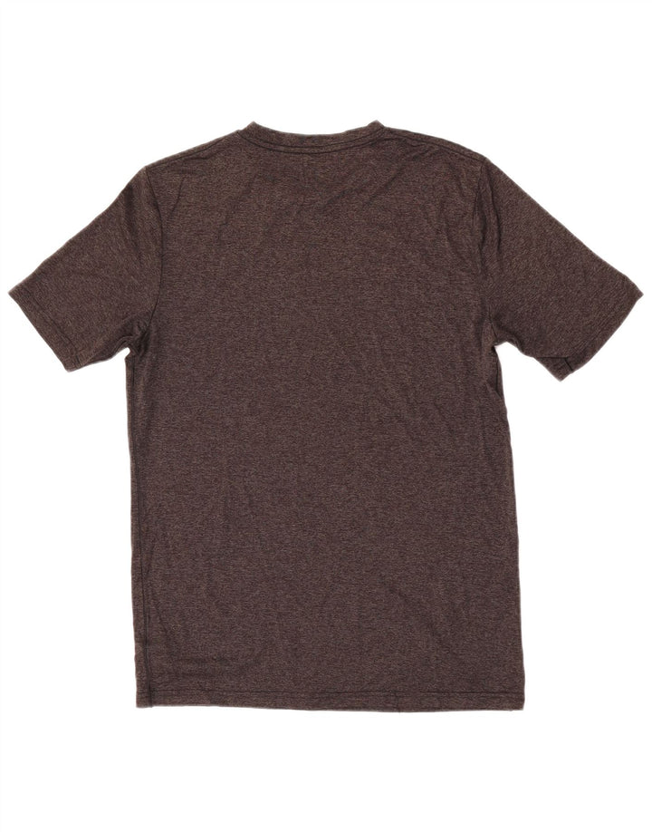 Volcom Herren T-Shirt Top Small Grau geflecktes Nylon
