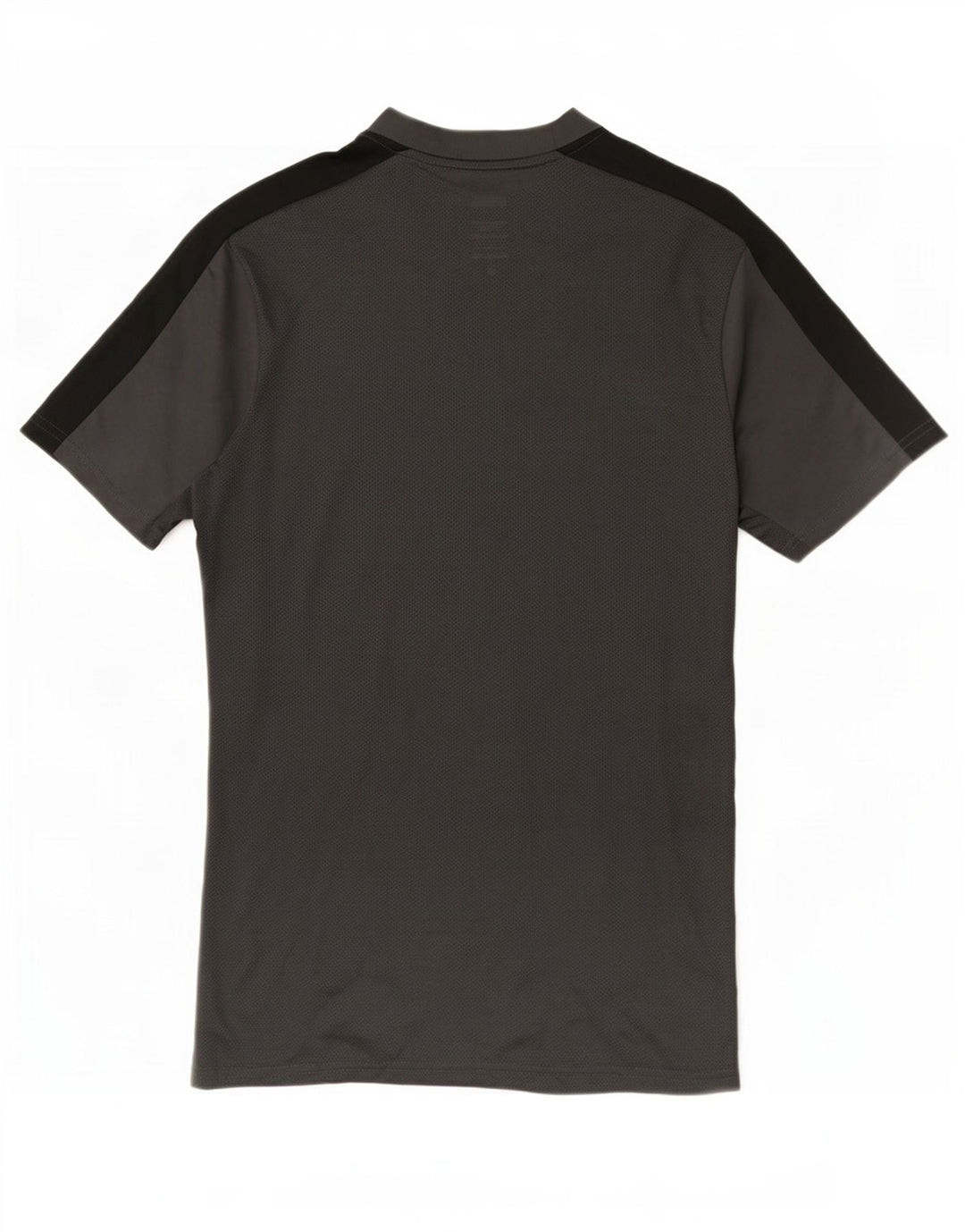 Nike Herren Dri Fit Slim T-Shirt-Oberteil Mittelgraues Colourblock-Polyester