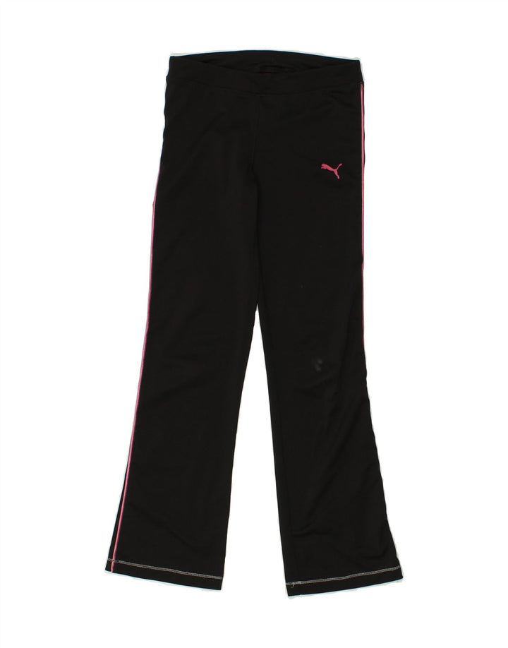 PUMA Girls Tracksuit Trousers 5-6 Years Black | Vintage Puma | Thrift | Second-Hand Puma | Used Clothing | Messina Hembry 