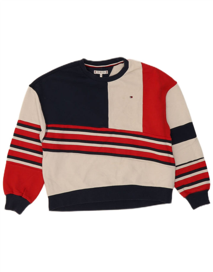 TOMMY HILFIGER Boys Sweatshirt Jumper 13-14 Years Multicoloured