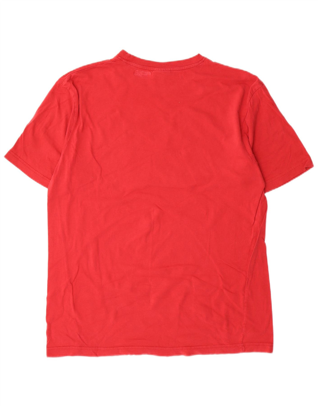 Uncle Sam Herren-T-Shirt mit Grafik, mittelrote Baumwolle