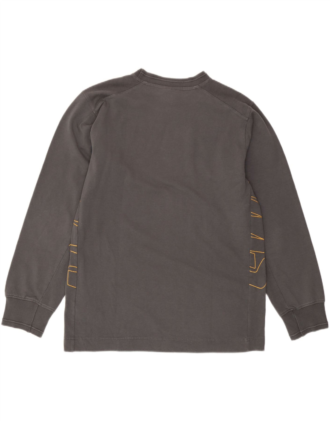 Nike Herren Grafik-Sweatshirt-Pullover UK 42/44 Große graue Baumwolle
