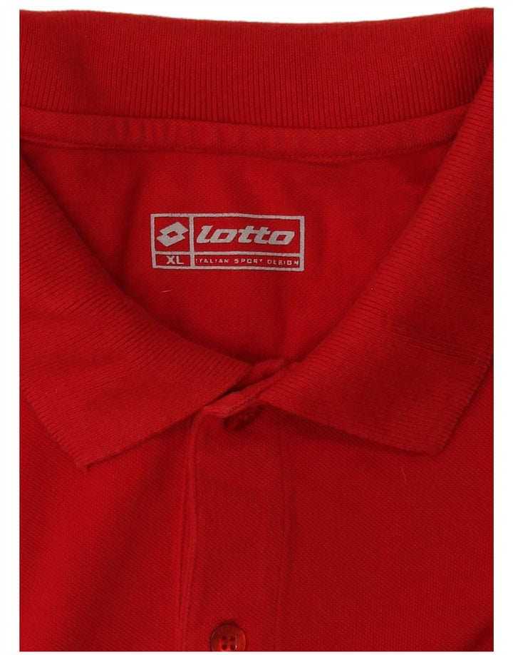 Lotto Herren Poloshirt XL Rot