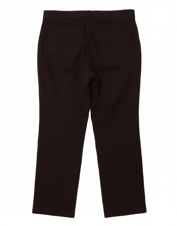 Lee Damen-Chinohose mit mittlerer Leibhöhe, gerade, US 12, Größe L, W32, L28, Schwarz