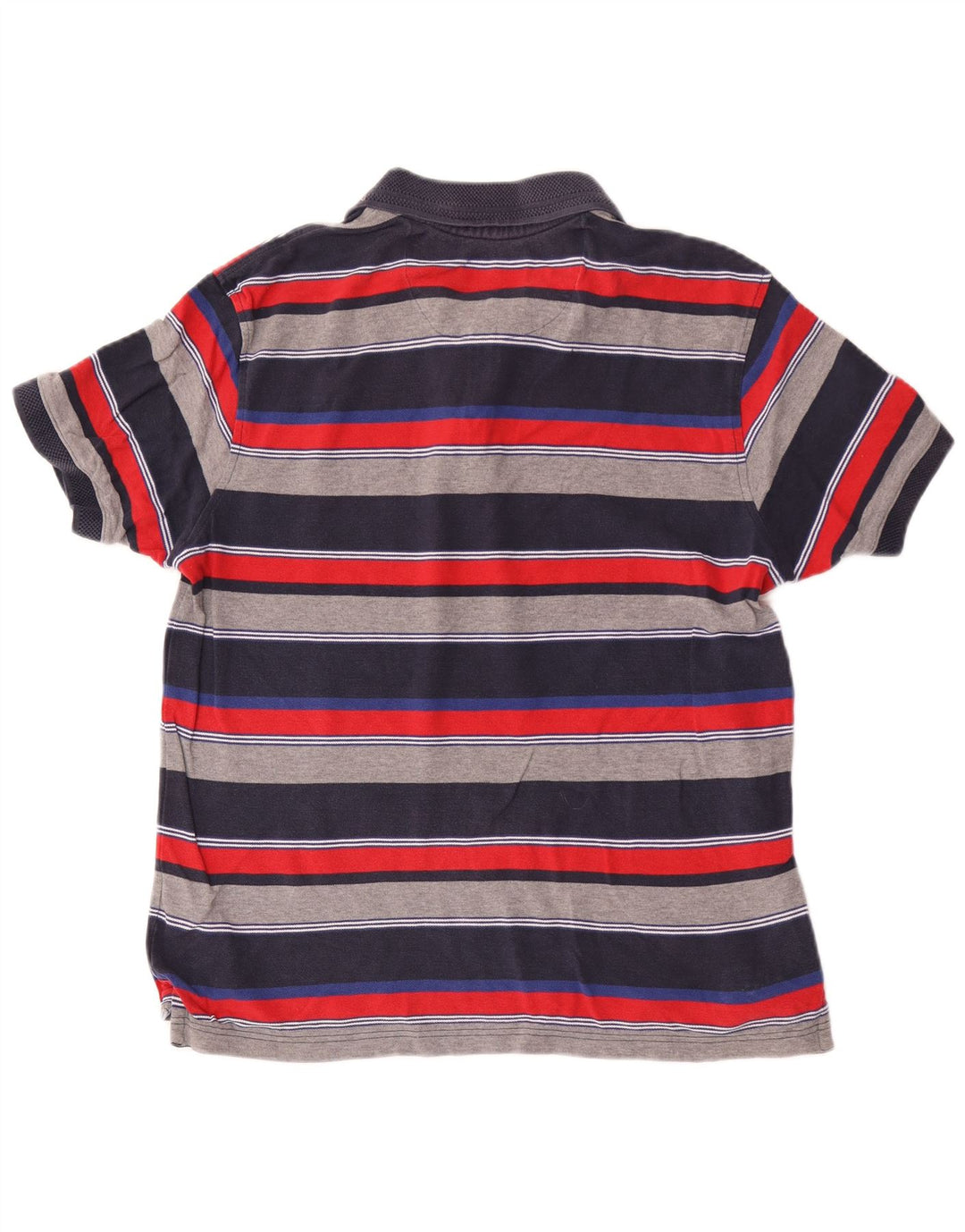 Marks & Spencer Herren Blue Harbor Poloshirt, klein, mehrfarbig gestreift