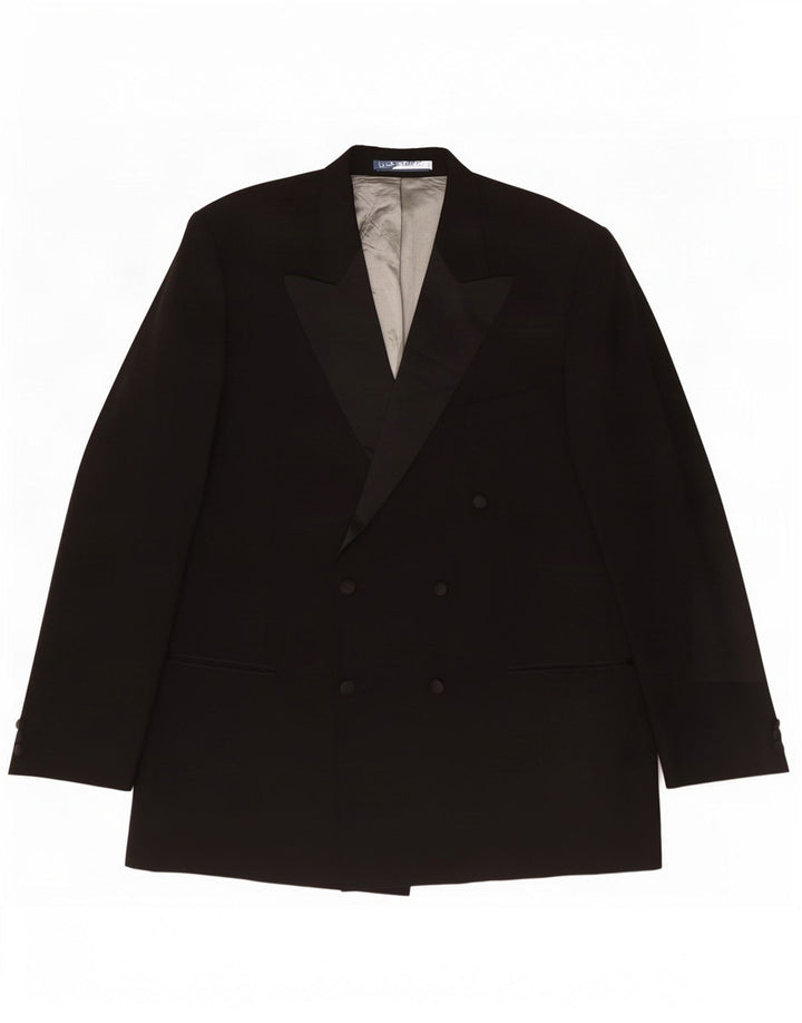 Marks & Spencer Herren St. Michael Blazer Jacke UK 46 XL Schwarz
