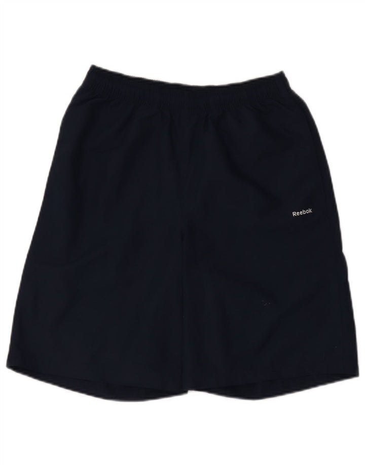 Reebok Sportshorts für Jungen, 13–14 Jahre, Marineblau, Polyester