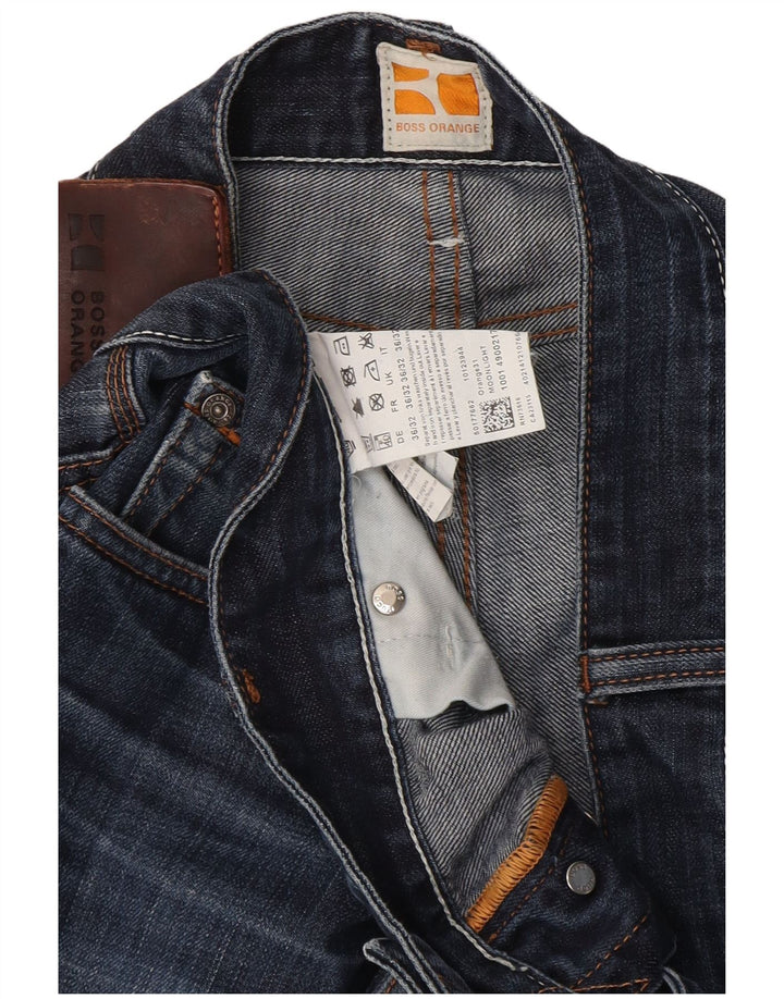 Hugo Boss Herren Jeansshorts W36 Large Blau