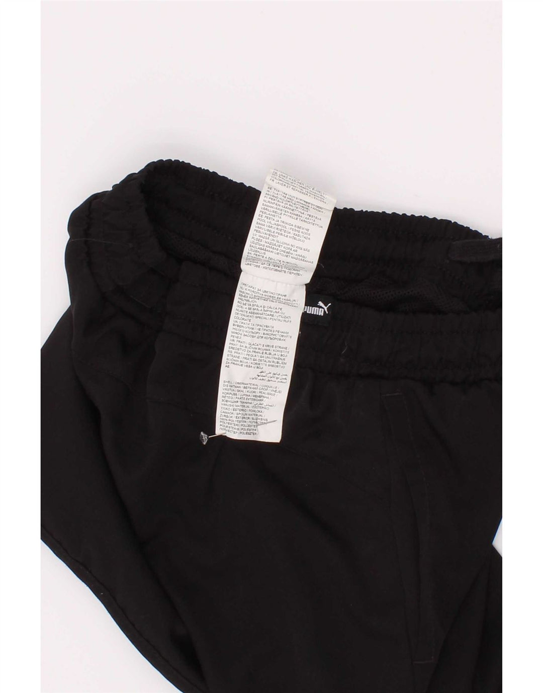 Puma Jungen Sportshorts 7–8 Jahre, schwarzes Polyester