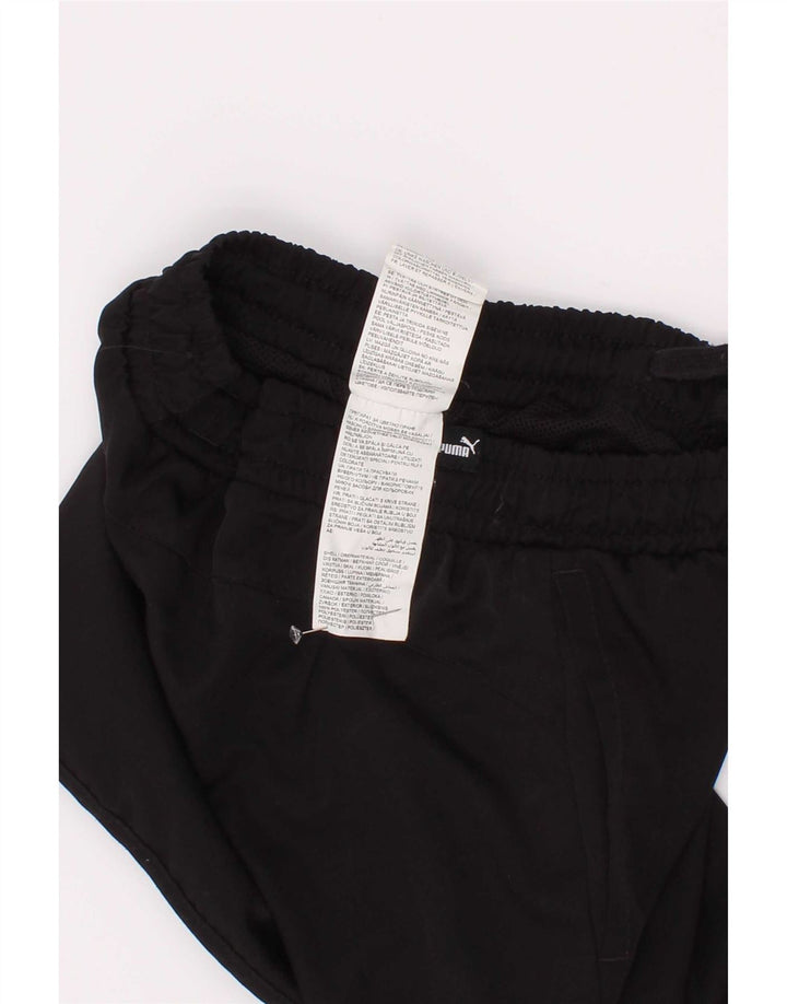 Puma Jungen Sportshorts 7–8 Jahre, schwarzes Polyester