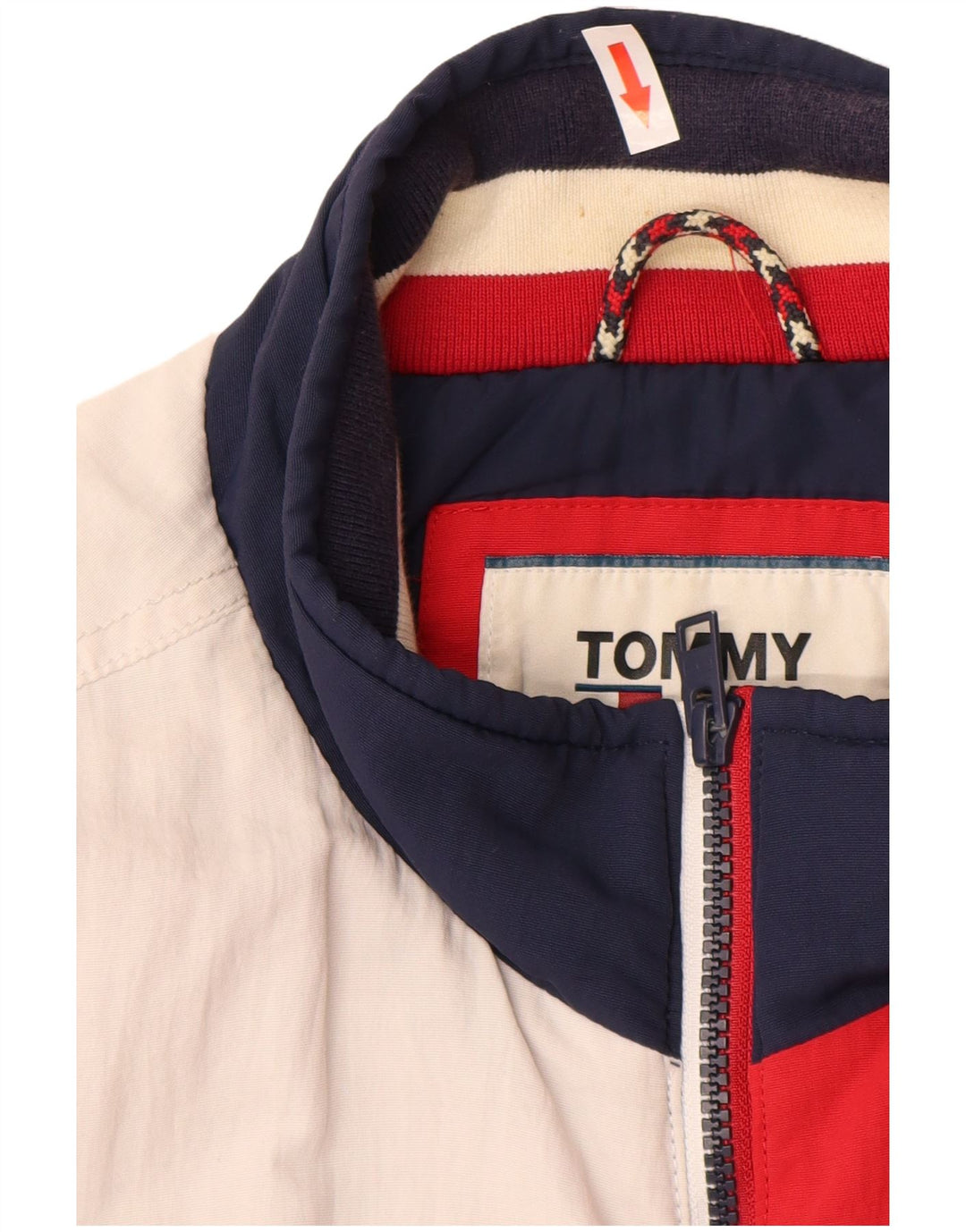 Tommy Hilfiger Herren Bomberjacke UK 40 Large Mehrfarbig Colourblock
