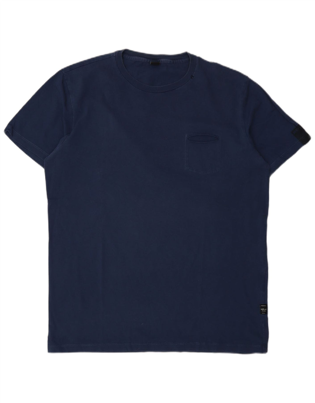 Replay Herren T-Shirt Top XL Marineblau