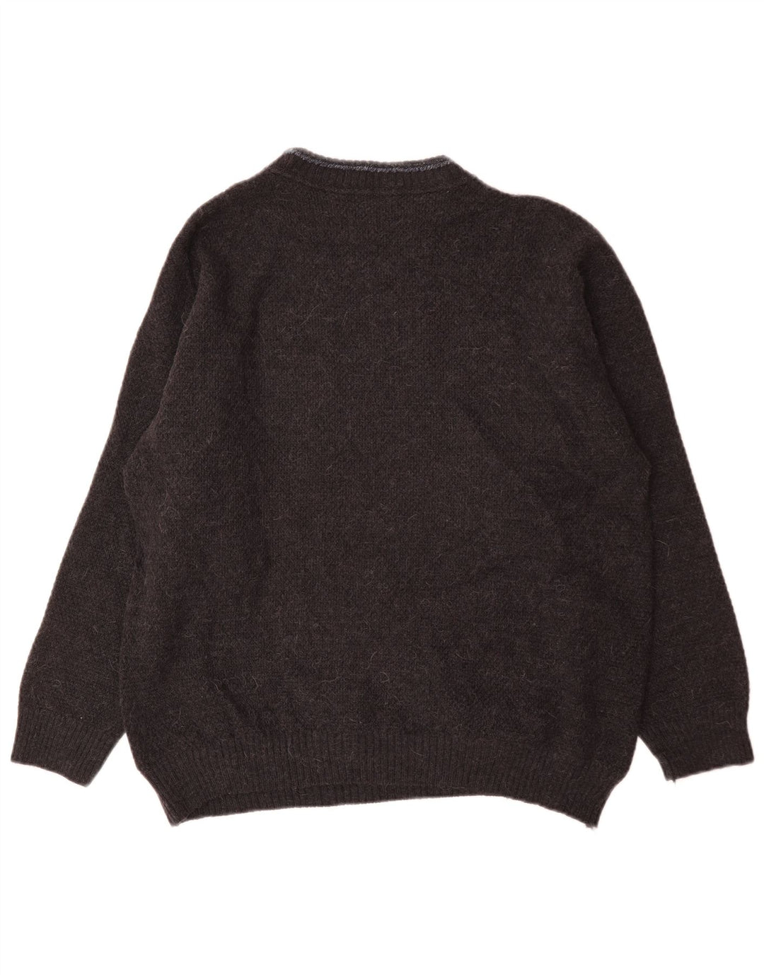 Vintage Herren Rollkragenpullover Pullover Medium Mehrfarbig Geometrisch