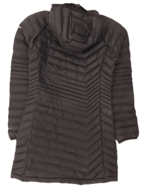 Columbia Damen Omni-Heat Hooded Wattierter Mantel UK 10 Small Schwarz Polyester