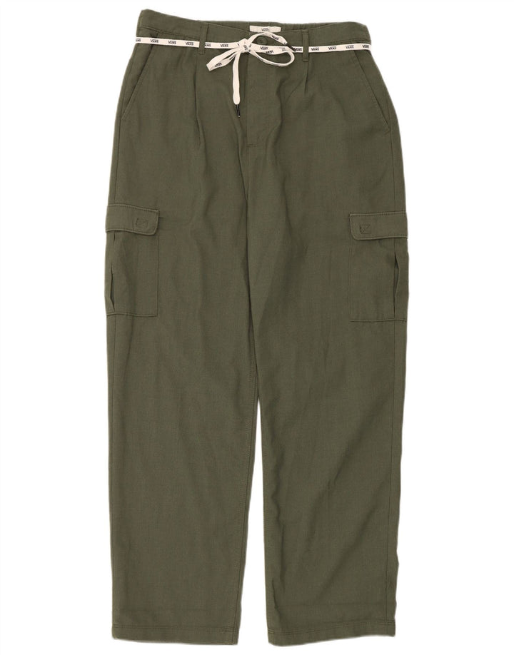 Vans Gerade Cargohose für Herren, Größe L, W32, L28, Grün, Polyester