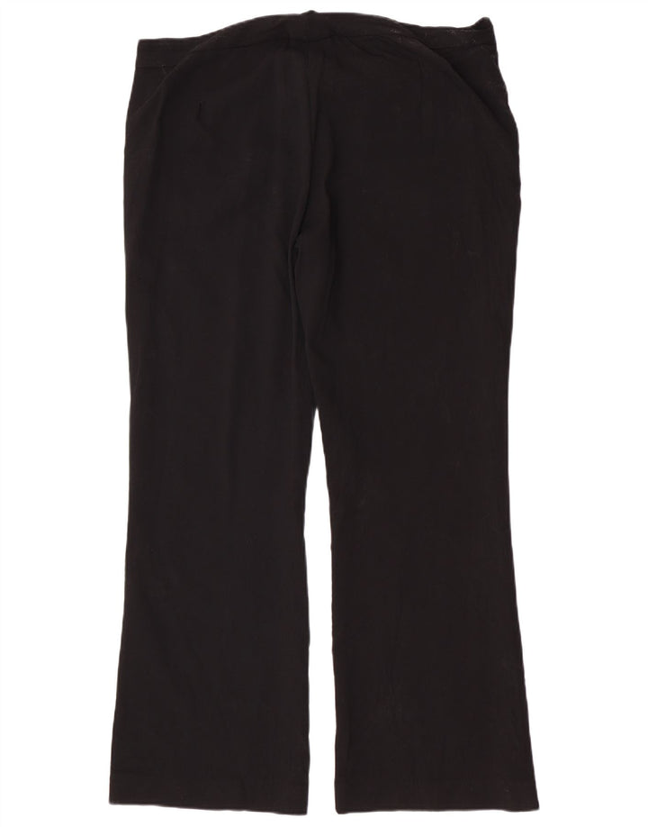 Zara Damen Bootcut Freizeithose 2XL W38 L32 Schwarz
