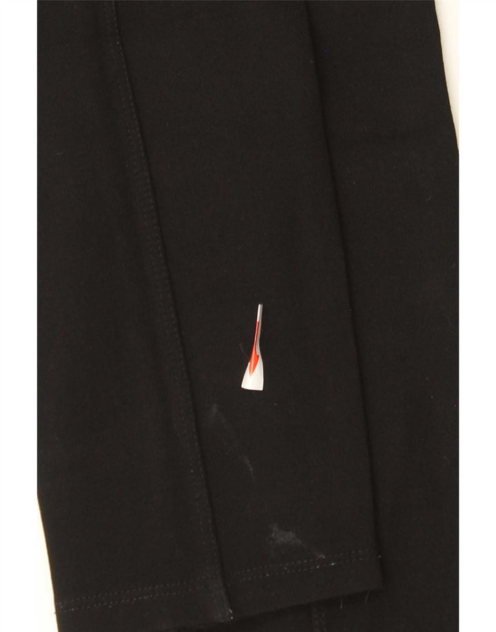 Zara Damen Leggings UK 14 Large Schwarz