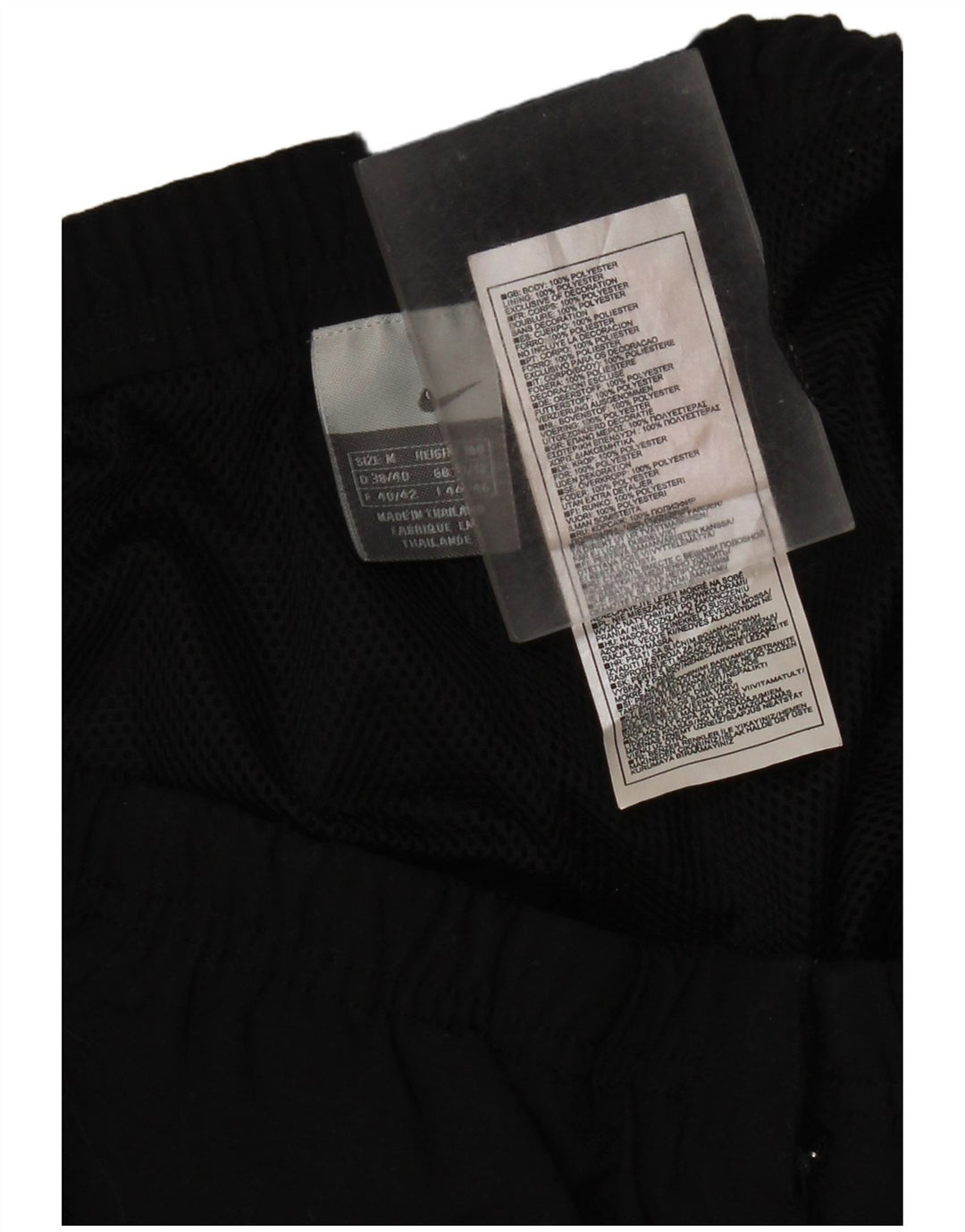 Nike Damen Capri-Trainingshose UK 10/12 Mittelschwarzes Polyester