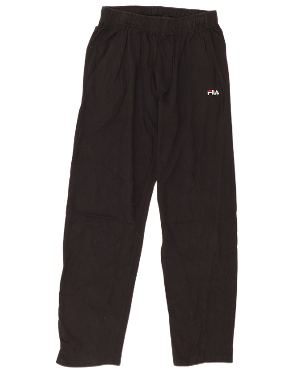 Fila Herren-Trainingshose, XS, schwarze Baumwolle