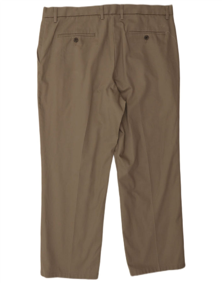 DOCKERS Herren-Chinohose mit klassischer Passform, W38, L29, Beige, Baumwolle, klassisch