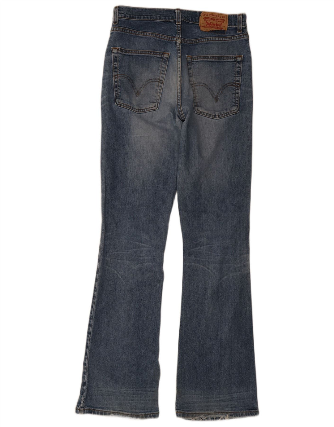Levi's Herren 525 Bootcut Jeans W32 L34 Blaue Baumwolle