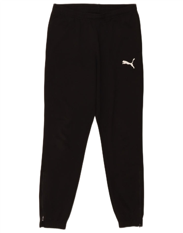 PUMA Mens Tracksuit Trousers Joggers Medium  Black Polyester
