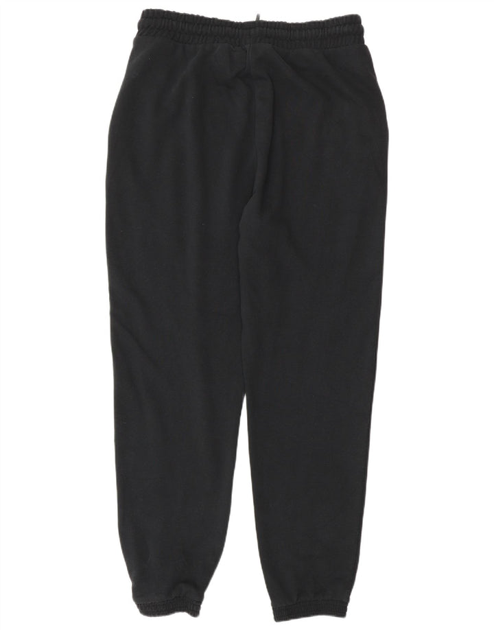 Kappa Herren-Trainingshose, Jogginghose, groß, schwarze Baumwolle