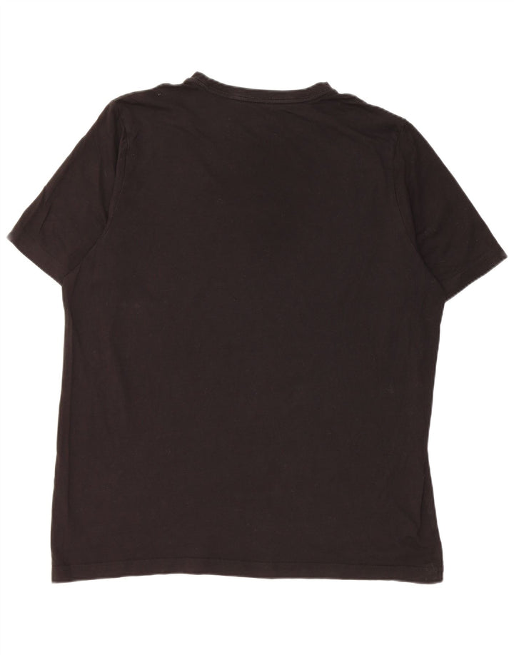 Puma Herren Grafik T-Shirt Top XL Schwarz