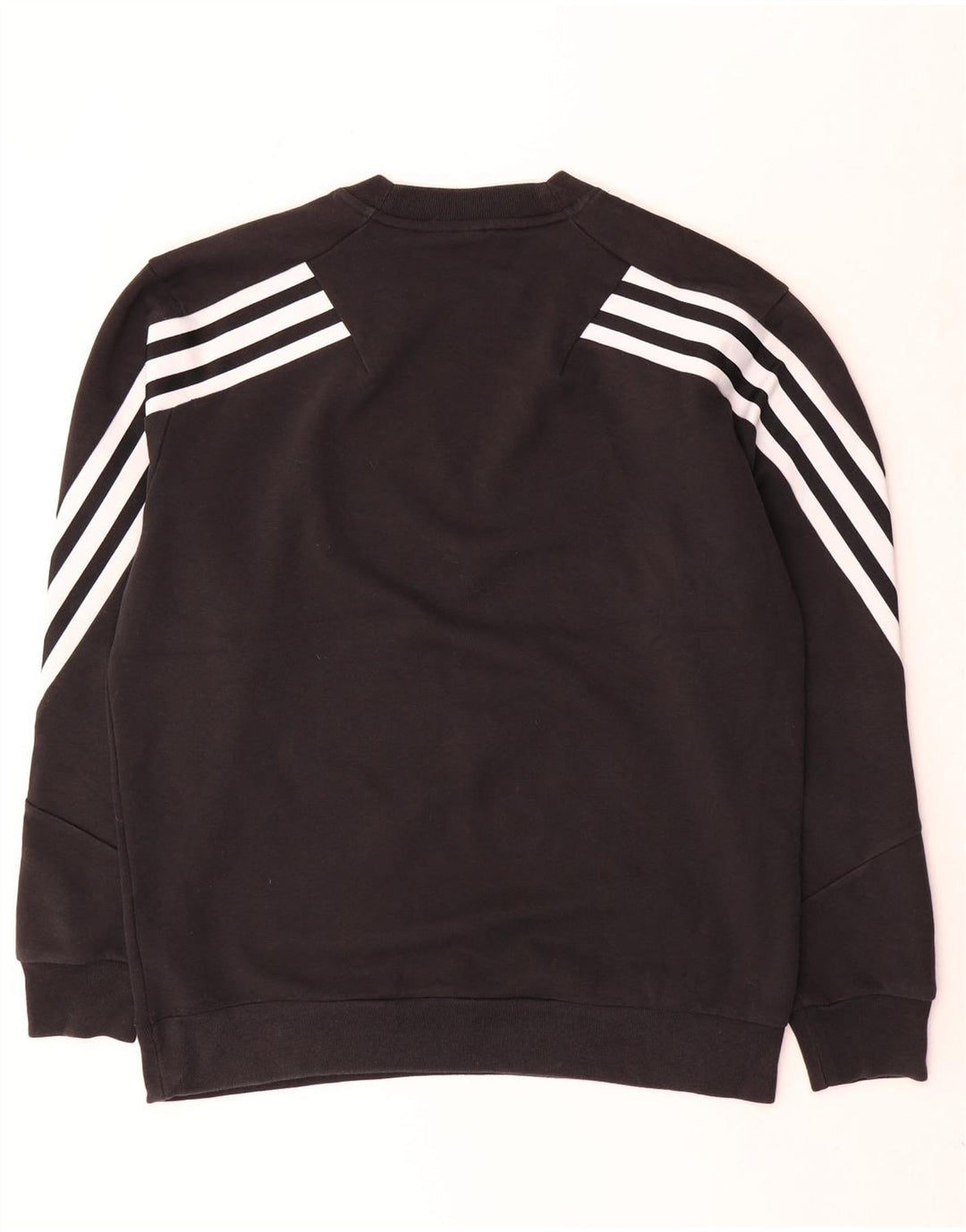 Adidas Herren Sweatshirt Pullover Large Schwarz Baumwolle