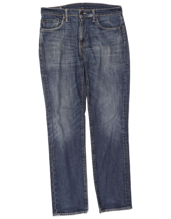 Levi's Herren 511 Slim Jeans W32 L32 Blaue Baumwolle