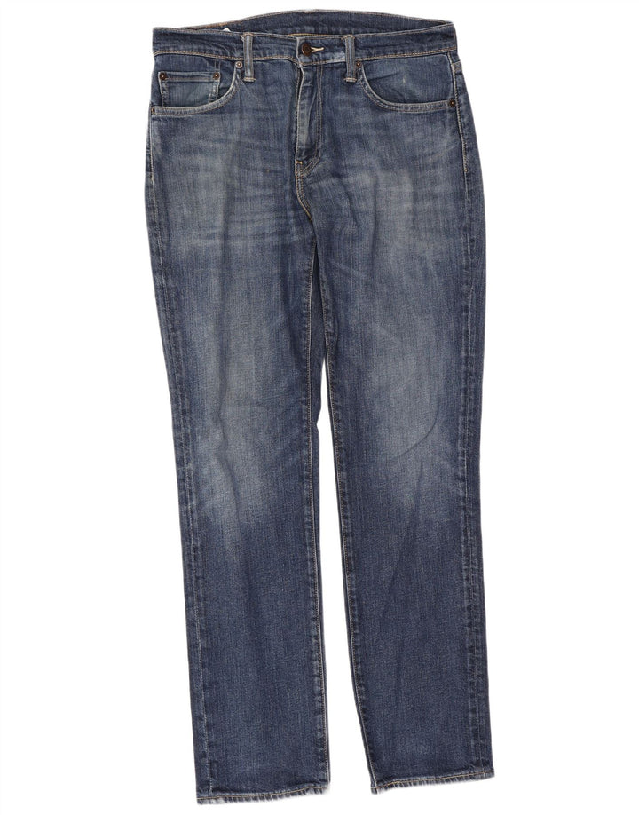 Levi's Herren 511 Slim Jeans W32 L32 Blaue Baumwolle