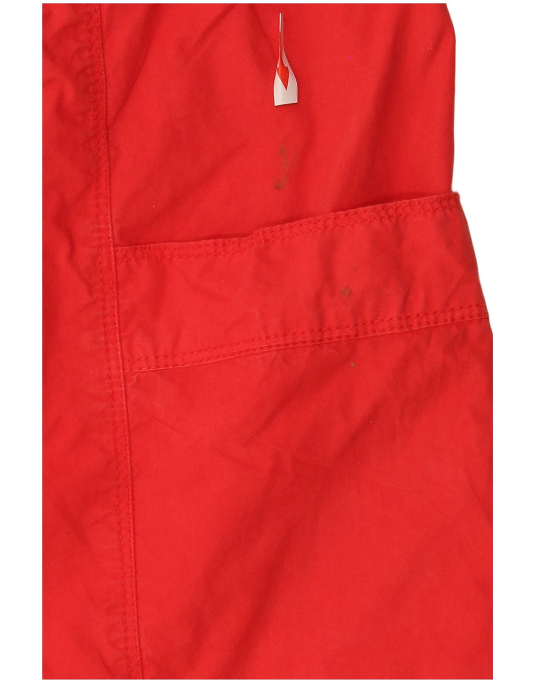 Armani Damen Minirock EU 42 Large W32 Rot