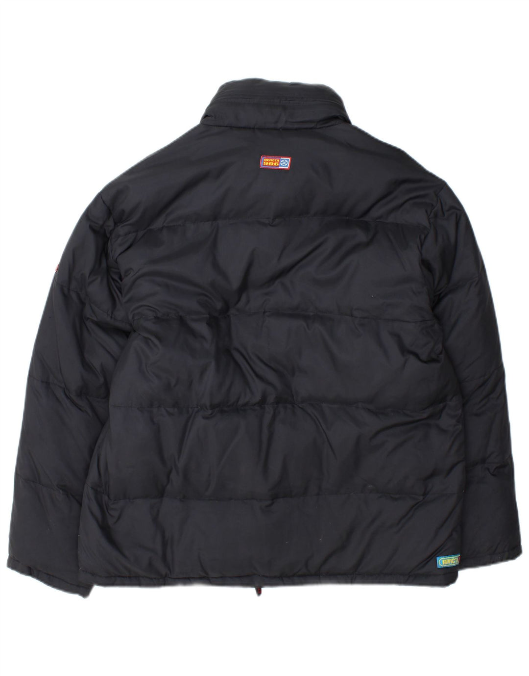 Invicta Wattierte Damenjacke mit Kapuze, UK 14, großes marineblaues Polyamid